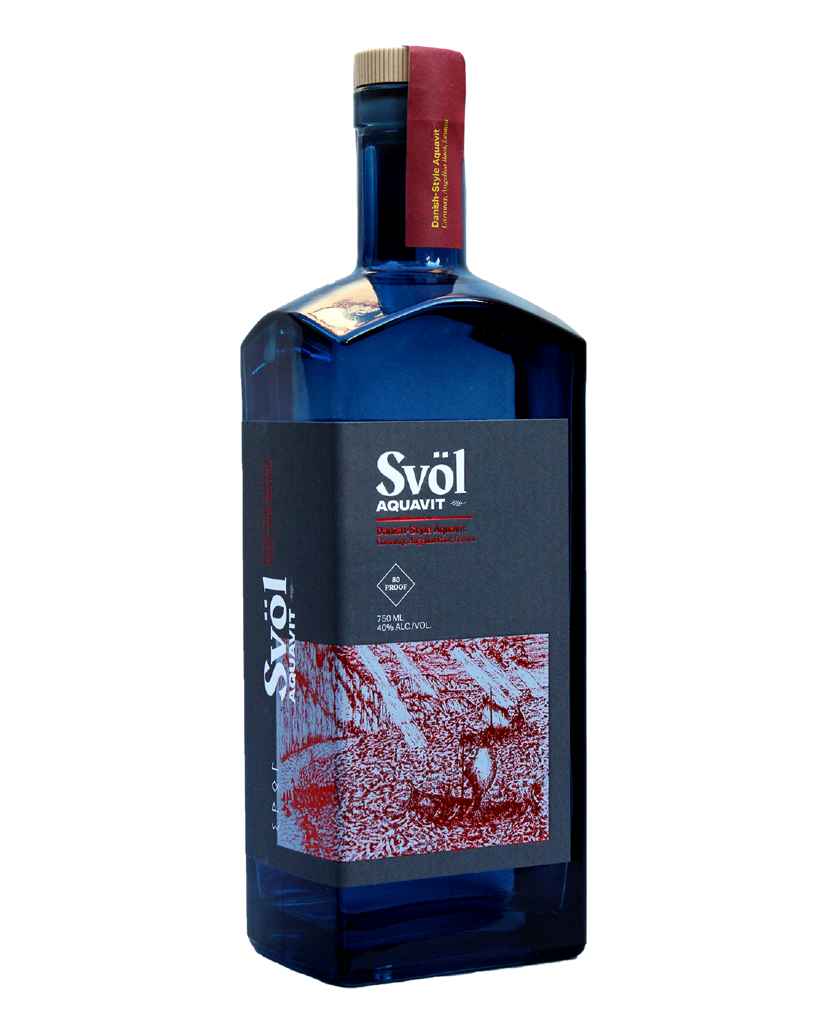 Svöl Danish-Style Aquavit bottle